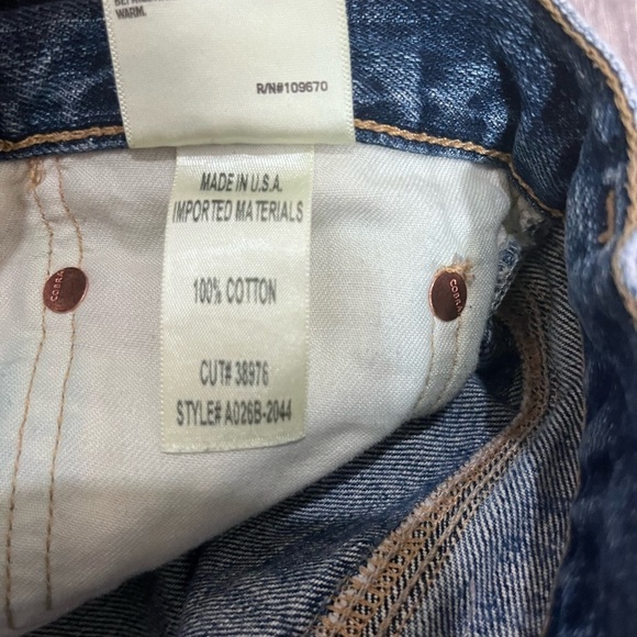 AGOLDE Los Angeles Parker denim shorts, size 28 - Picture 7 of 8